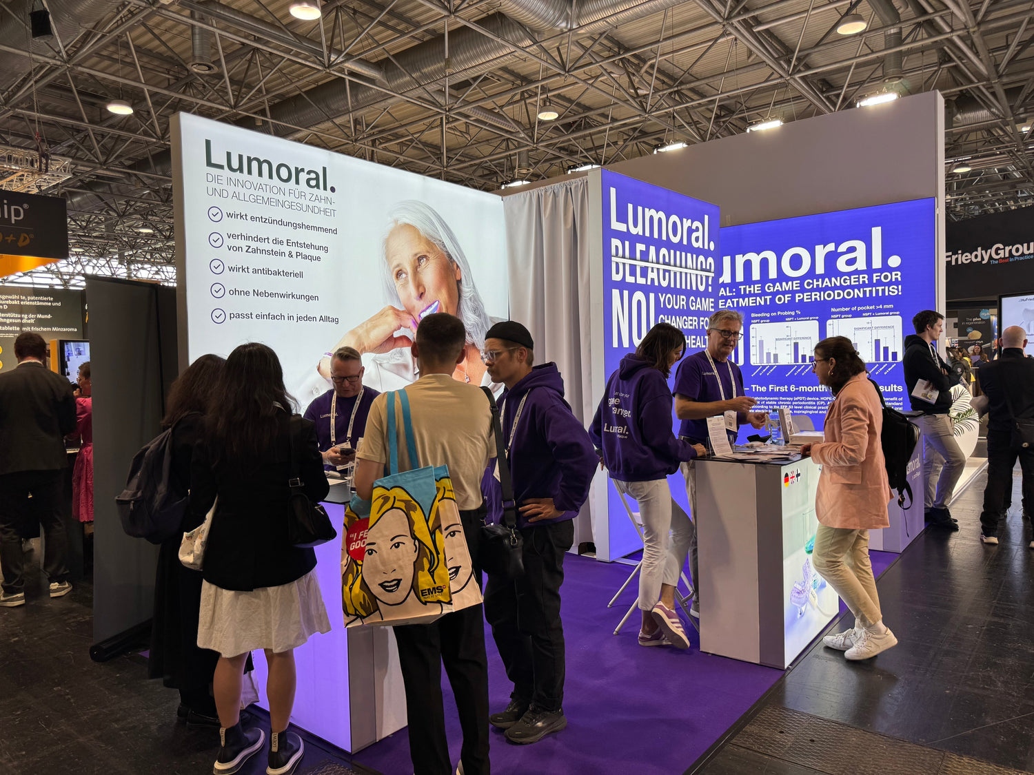 Lumoralin vaikuttavat tulokset esiteltiin EuroPerio11-tapahtumassa.