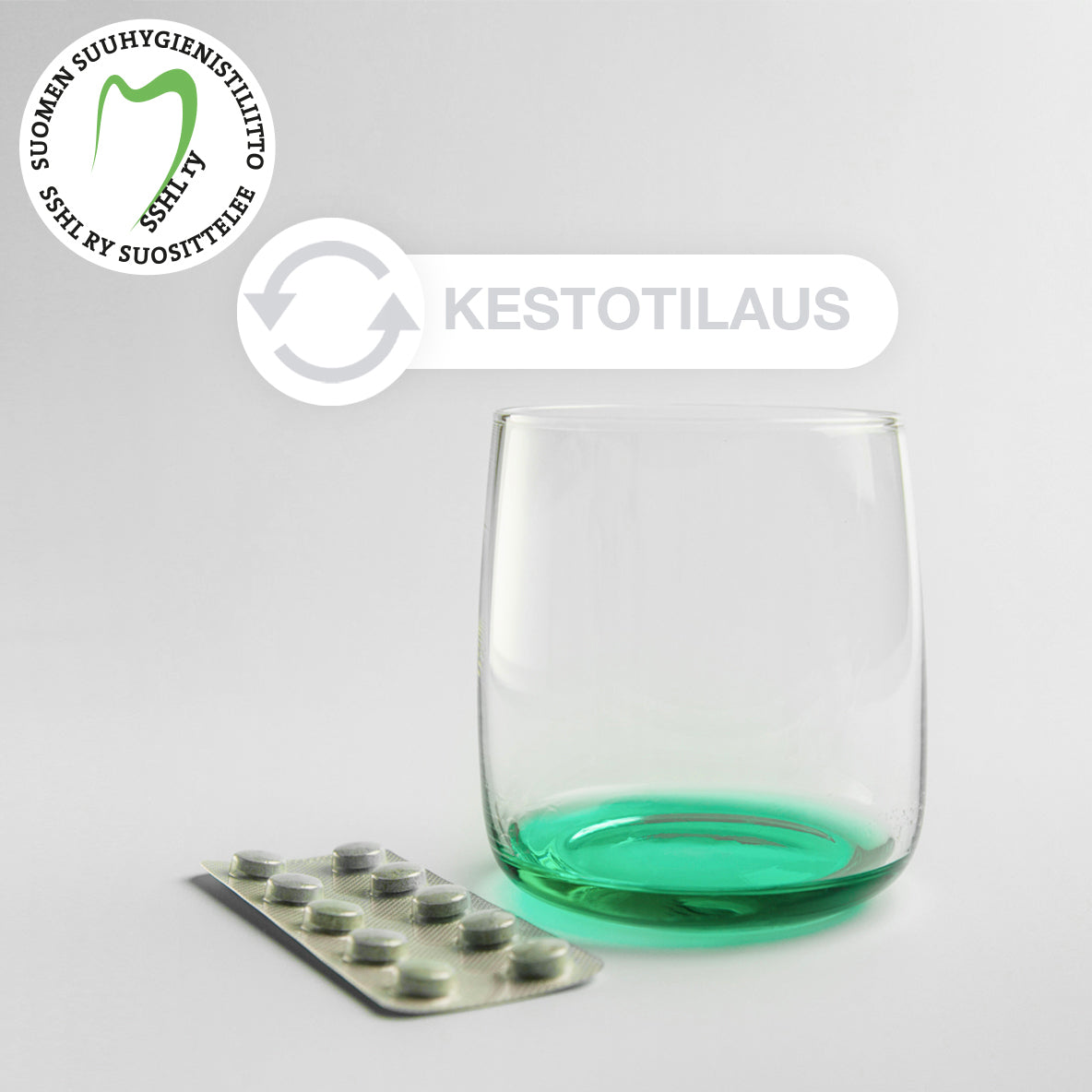 Lumorinse-tabletti, kestotilaus
