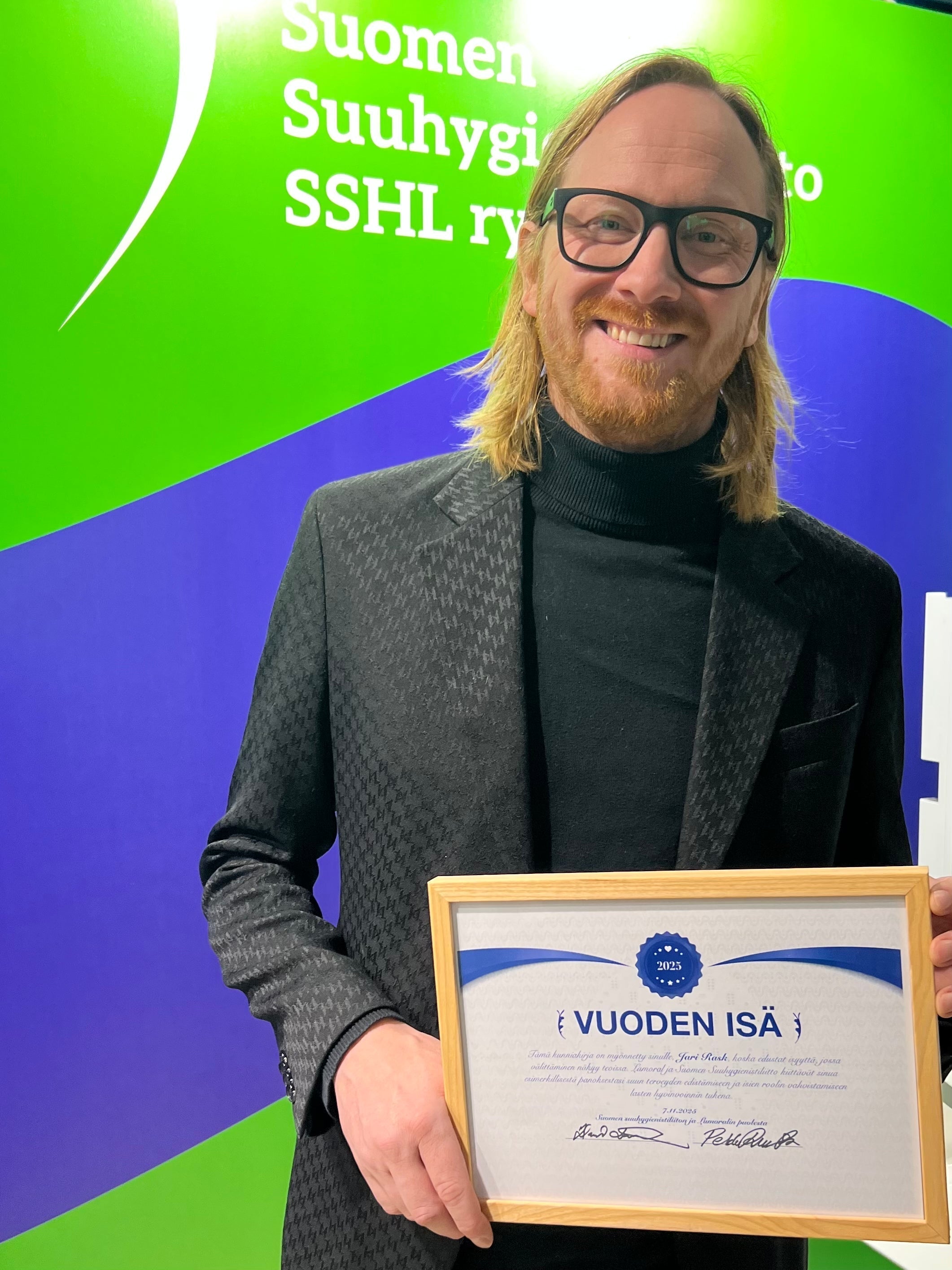 Jari Rask on Vuoden Isä 2025