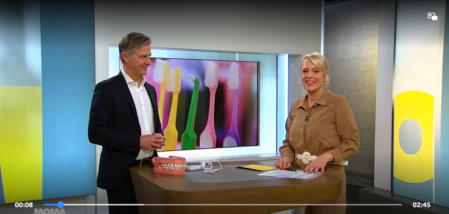 Lumoral esillä Saksan televisiossa – hammaslääketieteen professori suositteli tuotetta miljoonille katsojille